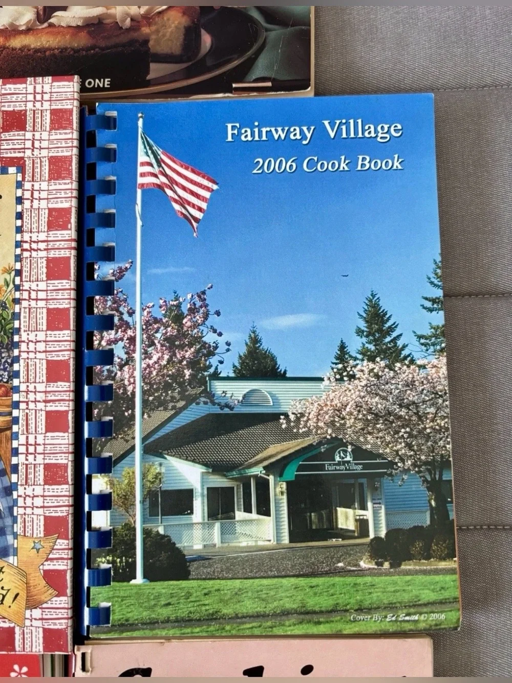 Assorted Cookbook Lot – Red, Blue, Green, Pink Covers